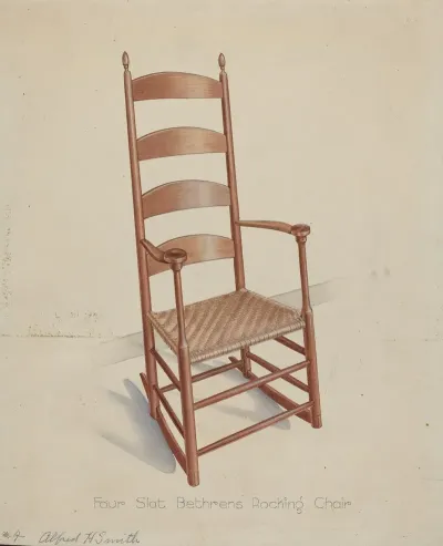 Shaker Rocking Chair 3