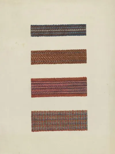 Shaker Rug Binding Tapes