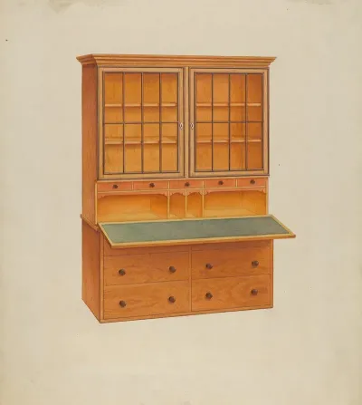 Shaker Secretary Desk 2