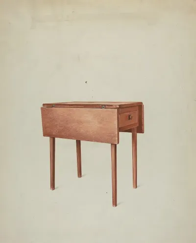 Shaker Sewing Table 4