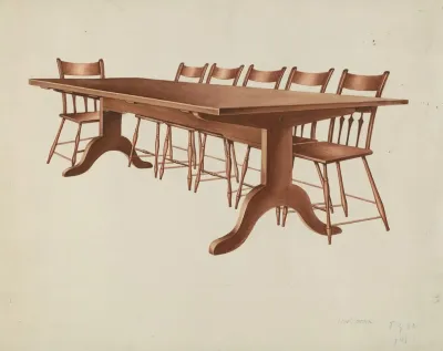 Shaker Table And Chairs