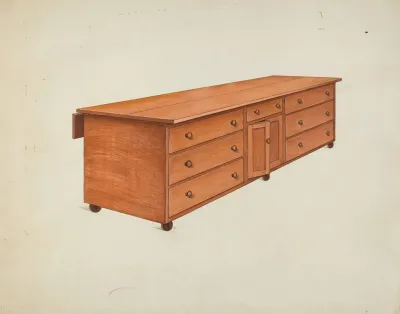 Shaker Tailors Work Bench