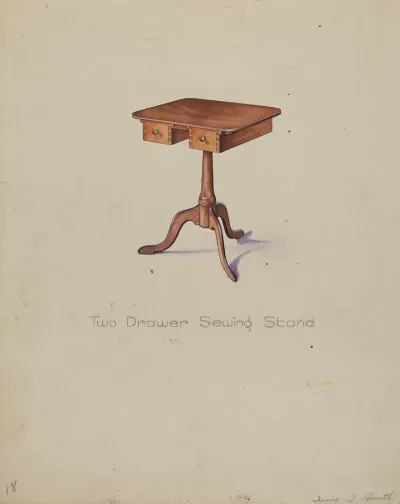 Shaker Tripod Sewing Stand