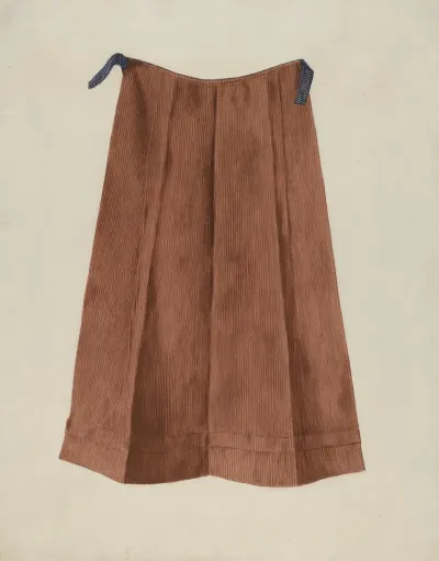 Shaker Womans Apron