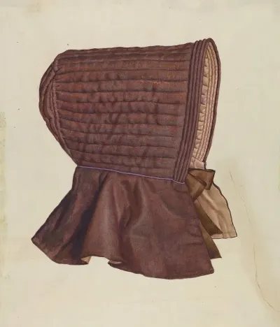 Shaker Womans Bonnet