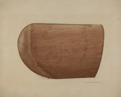 Shaker Wooden Bonnet Mold