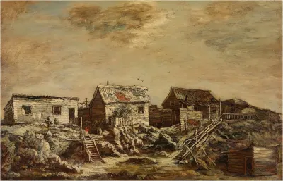 Shanties Seventh Avenue And Fifty Fifth Street