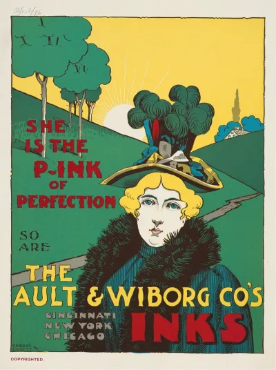 She Is The Pink Of Perfection So Are The Ault And Wiborg Cos Inks