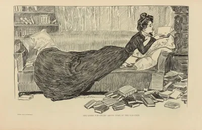 She Looks For Relief Among Some Of The Old Ones