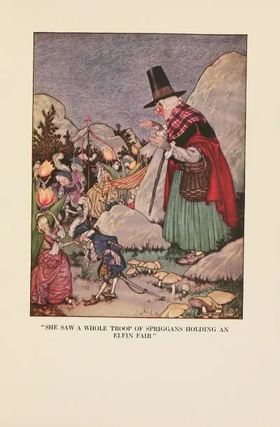 She Saw A Whole Troop Of Spriggans Holding An Elfin Fair