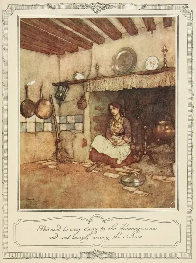 She Used To Creep Away To The Chimney Corner And Seat Herself Among The Cinders