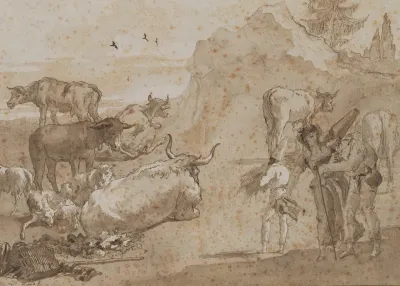 Sheep And Cows