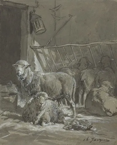 Sheep In A Manger
