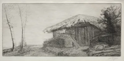 Sheepfold On The Hill Bergerie Sur Le Coteau