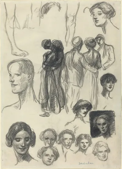 Sheet Of Sketches 3