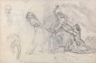 Sheet Of Sketches 5