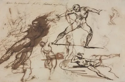 Sheet Of Sketches Recto