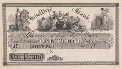 Sheffield Bank One Pound Note 2