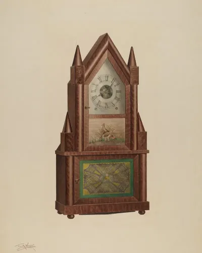 Shelf Clock 11