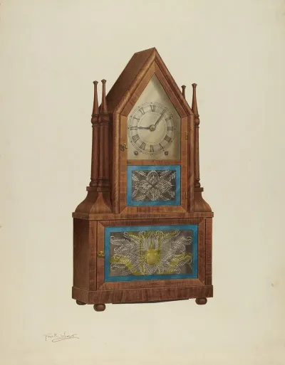 Shelf Clock 13