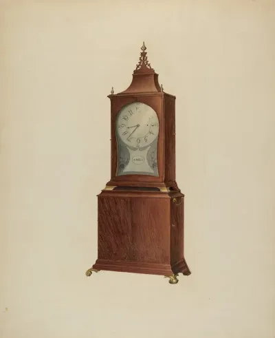 Shelf Clock 16
