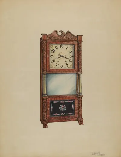 Shelf Clock 17