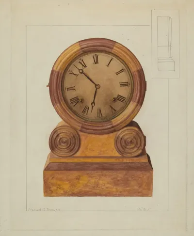 Shelf Clock 24