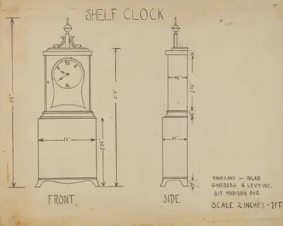 Shelf Clock 5