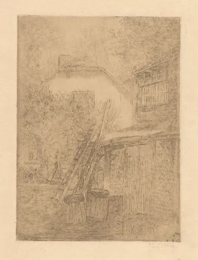 Shelter With Ladder