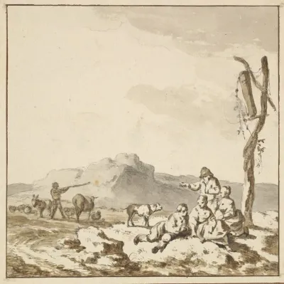 Shepherds At Rest