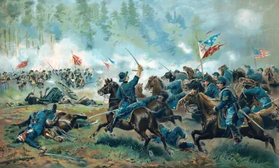Sheridans Charge At Winchester