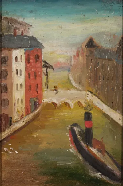 Ship In A City