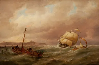 Shipping In The Harbor
