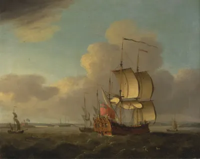 Shipping In The Thames Estuary