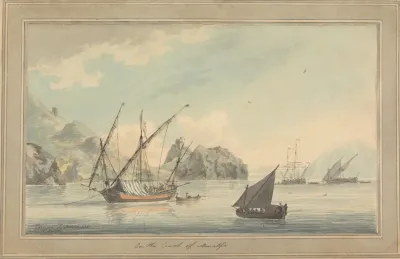 Shipping Off The Coast At Amalfi