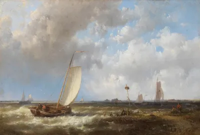 Shipping Off The Coast