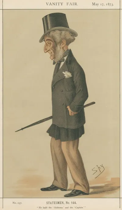 Shipping Officials He Built The Alabama And The Captain Mr John Laird May 17 1873