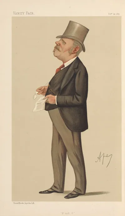 Shipping Officials P O Mr Thomas Sutherland October 22 1887