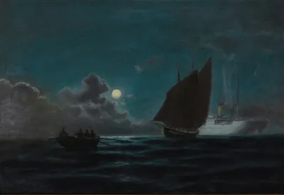 Ships By Moonlight