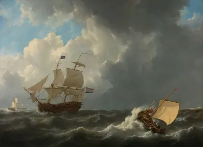 Ships In A Turbulent Sea
