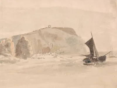 Shipwreck Off The Needles Isle Of Wight