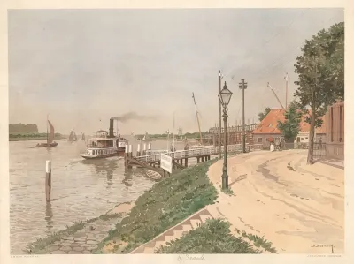 Shipyard Near Dordrecht