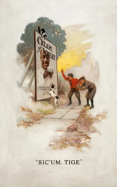 Sicum Tige Cream Of Wheat Ad Illustration