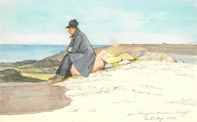 Siddende Mand I Bangsbo Bakker Vendsyssel 22 Maj 1833