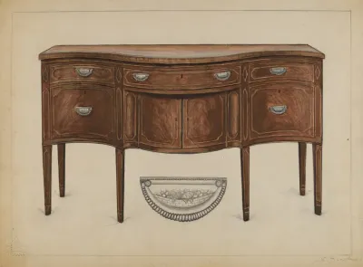 Side Board Hepplewhite