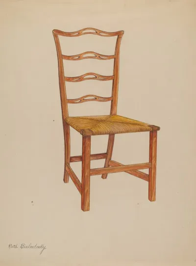 Side Chair One Of A Pair 2