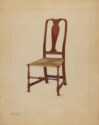 Side Chair One Of A Pair