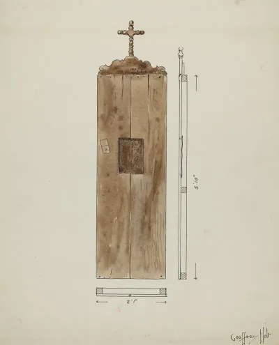 Side Of Original Confessional