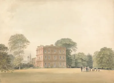Side View Of Ayot House Hertfordshire