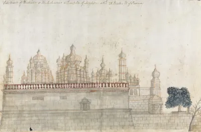 Side View Of Bhuleshwar Temple